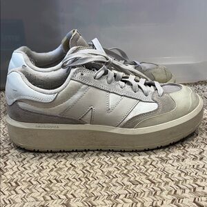 New Balance CT302 Cream and Beige Casual Sneakers Men’s 8